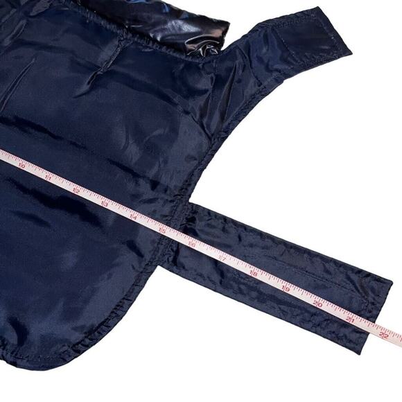 Simply Dog Fur Baby Puppy Winter Puffer Jacket Navy Blue Small - Picture 8 of 12